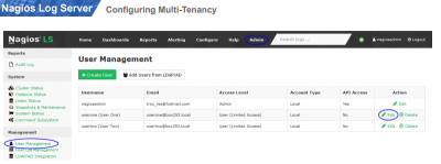 Configure Multi-Tenancy in Nagios Log Server - How to perform it