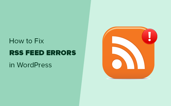 WordPress RSS Feed Errors