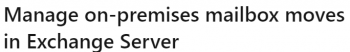 Move Exchange Mailboxes to Another Database