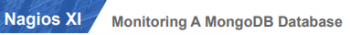 monitor MongoDB with Nagios XI