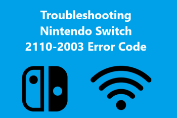 Nintendo Switch 2110-2003 Error Code