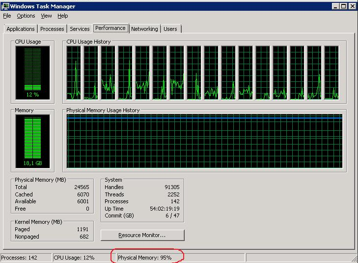 Fix high memory usage by Metafile on Windows Server 2008 R2