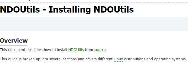 Install NDOUtils in CentOS RHEL and fix related error