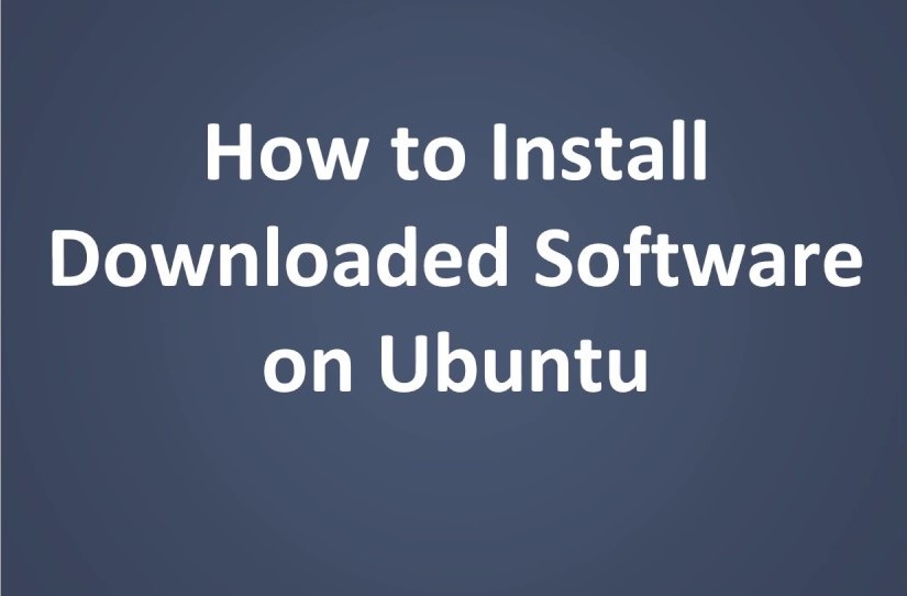 Method to Install Software From Source on Ubuntu