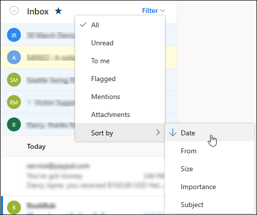 Not Receiving Mails on Outlook com account