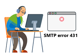 How to fix SMTP status code 431 error