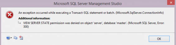 SQL error 300 - Fix it Now