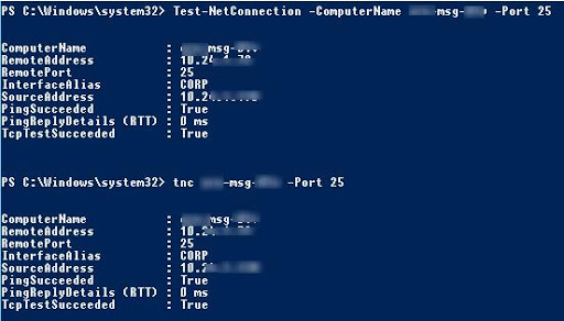 Testing RPC ports with PowerShell