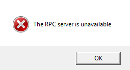 The RPC server is unavailable – Fix it Now ?