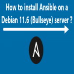 Install Ansible on a Debian
