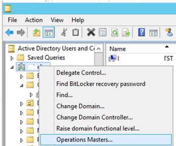 Transfer FSMO roles to another Domain Controller