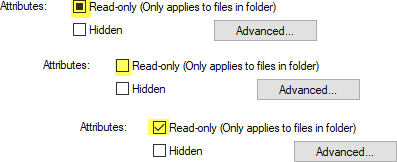 Folder Keeps Reverting to Read Only on Windows 10 Process to fix