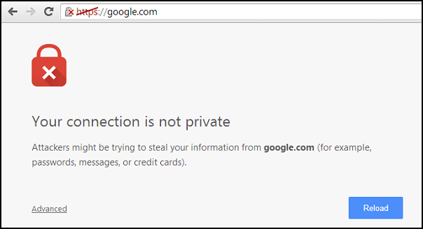 WordPress error "Your Connection Is Not Private" - Fix it Now ?